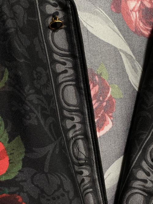 DOLCE & GABBANA（ドルチェ＆ガッバーナ）DOLCE & GABBANA (ドルチェ＆ガッバーナ) シルクシャツ ブラック サイズ:38の古着・服飾アイテム