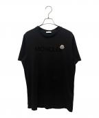 MONCLERモンクレール）の古着「ロゴワッペンTシャツ」｜ブラック