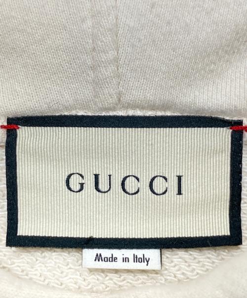 GUCCI（グッチ）GUCCI (グッチ) インターロッキングロゴパーカー ベージュ サイズ:XXSの古着・服飾アイテム