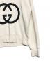 中古・古着 GUCCI (グッチ) インターロッキングロゴパーカー ベージュ サイズ:XXS：40000円