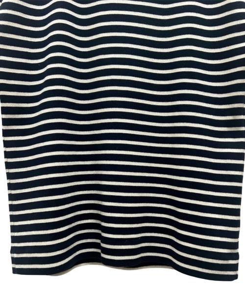 CELINE（セリーヌ）CELINE (セリーヌ) ボーダーカットソー ネイビー×ホワイト サイズ:Ｓの古着・服飾アイテム
