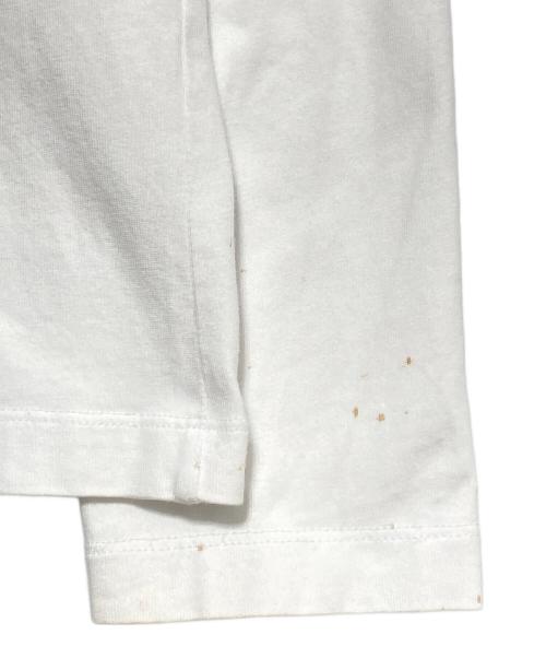 MONCLER（モンクレール）MONCLER (モンクレール) ロゴL/STシャツ ホワイト サイズ:Mの古着・服飾アイテム