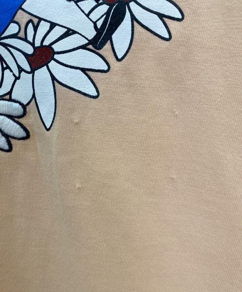 MIU MIU（ミュウミュウ）MIU MIU (ミュウミュウ) 不思議の国のアリスロプリントTシャツ オレンジ サイズ:Sの古着・服飾アイテム