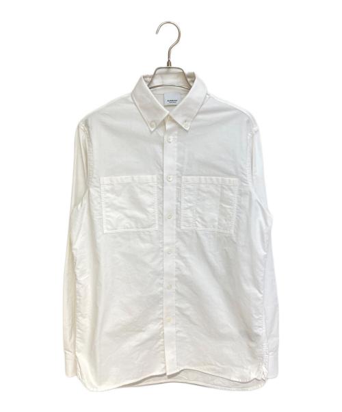 BURBERRY（バーバリー）BURBERRY (バーバリー) ホースマークシャツ ホワイト サイズ:XSの古着・服飾アイテム