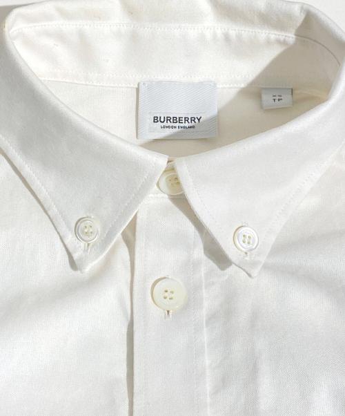 BURBERRY（バーバリー）BURBERRY (バーバリー) ホースマークシャツ ホワイト サイズ:XSの古着・服飾アイテム
