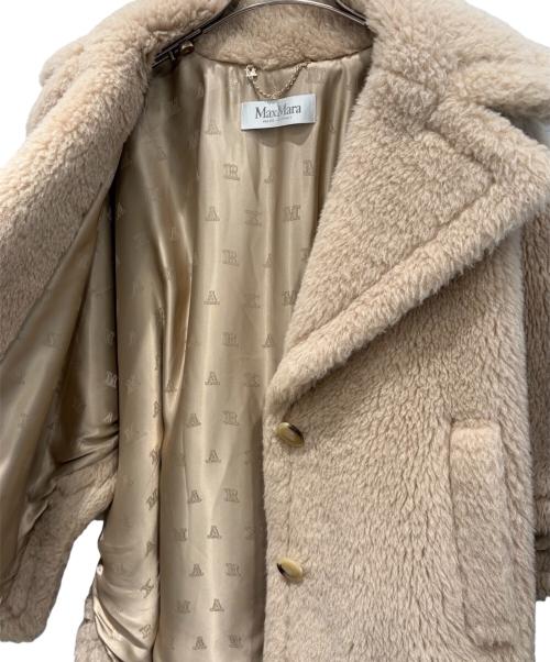 MaxMara（マックスマーラ）MaxMara (マックスマーラ) テディベアポンチョ ベージュ サイズ:MLの古着・服飾アイテム