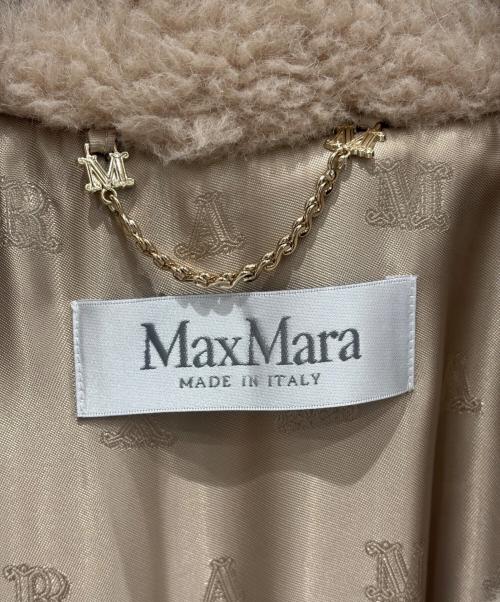 MaxMara（マックスマーラ）MaxMara (マックスマーラ) テディベアポンチョ ベージュ サイズ:MLの古着・服飾アイテム
