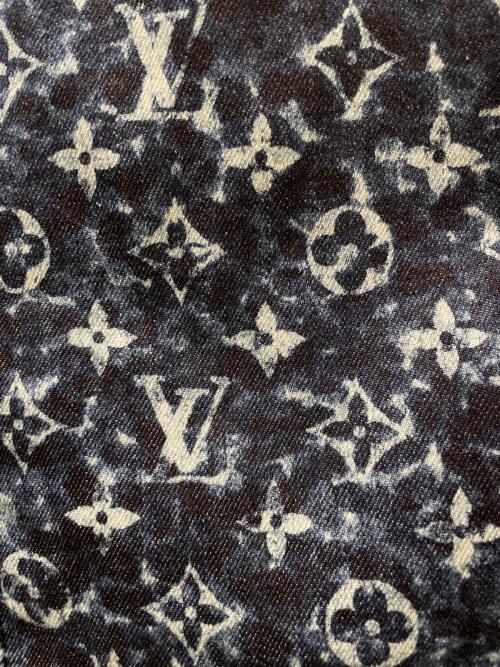 LOUIS VUITTON（ルイ ヴィトン）LOUIS VUITTON (ルイ ヴィトン) モノグラムデニムワークウエアジャケット ネイビー サイズ:50の古着・服飾アイテム