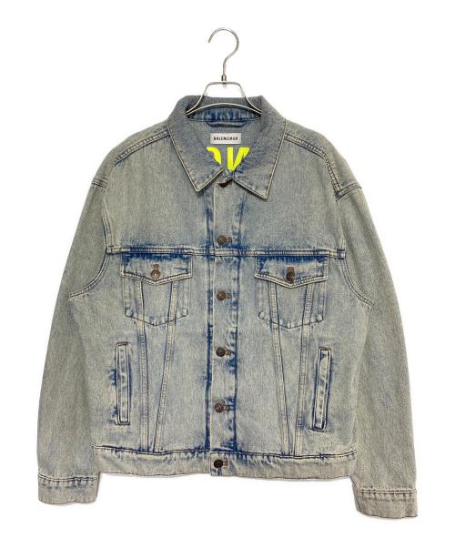 BALENCIAGA（バレンシアガ）BALENCIAGA (バレンシアガ) バックロゴデニムジャケット サイズ:34の古着・服飾アイテム