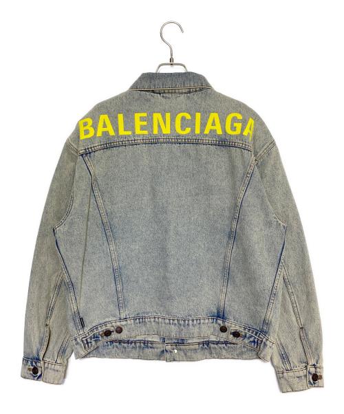 BALENCIAGA（バレンシアガ）BALENCIAGA (バレンシアガ) バックロゴデニムジャケット サイズ:34の古着・服飾アイテム