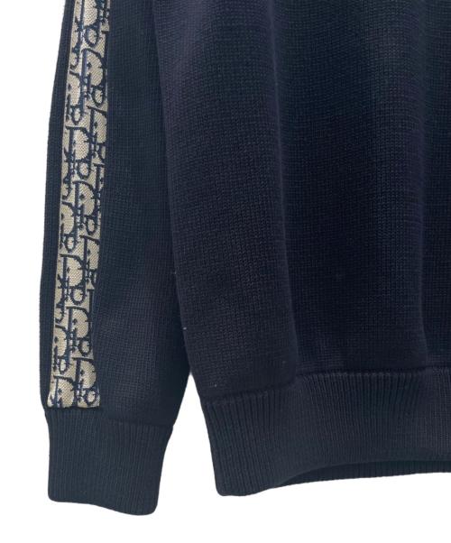 Dior（ディオール）Dior (ディオール) オブリークラインニット ネイビー サイズ:Sの古着・服飾アイテム