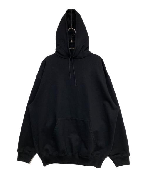 BALENCIAGA（バレンシアガ）BALENCIAGA (バレンシアガ) バックロゴパーカー ブラック サイズ:Mの古着・服飾アイテム