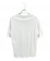 PRADA (プラダ) トライアングルプレートコットンTシャツ ホワイト サイズ:S：60000円
