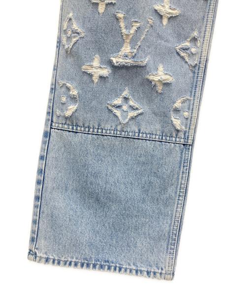 LOUIS VUITTON（ルイ ヴィトン）LOUIS VUITTON (ルイ ヴィトン) 25SS/モノグラムデニムスケートジーンズ スカイブルー サイズ:30の古着・服飾アイテム