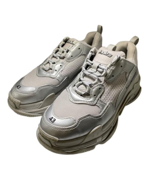 BALENCIAGA（バレンシアガ）BALENCIAGA (バレンシアガ) トリプルS グレー サイズ:43の古着・服飾アイテム
