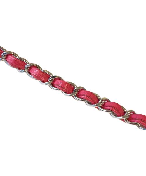 CHANEL（シャネル）CHANEL (シャネル) ミニマトラッセ チェーンショルダーバッグ ピンクの古着・服飾アイテム