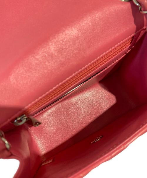 CHANEL（シャネル）CHANEL (シャネル) ミニマトラッセ チェーンショルダーバッグ ピンクの古着・服飾アイテム