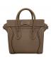 CELINE (セリーヌ) ラゲージ ナノ グレージュ サイズ:ナノ：220000円
