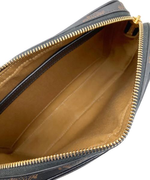 CELINE（セリーヌ）CELINE (セリーヌ) ミディアムメッセンジャーショルダーバッグ ブラウンの古着・服飾アイテム