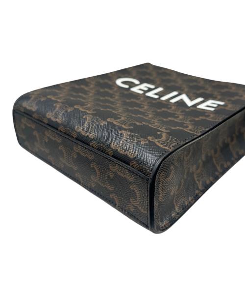 CELINE（セリーヌ）CELINE (セリーヌ) ミニバーティカルカバ ブラウン サイズ:ミニの古着・服飾アイテム