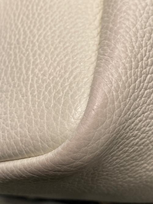 PRADA（プラダ）PRADA (プラダ) VIT.DAINO SOFT ミニハンドバッグ ホワイト サイズ:ミニの古着・服飾アイテム