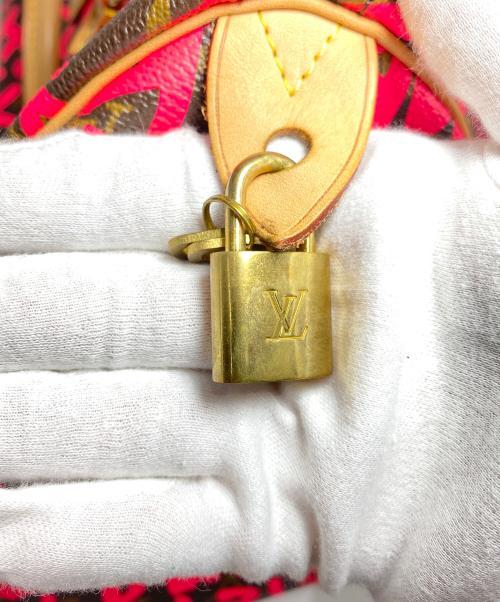 LOUIS VUITTON（ルイ ヴィトン）LOUIS VUITTON (ルイ ヴィトン) ルイ・ヴィトン モノグラム・グラフィティ スピーディ30 フューシャ サイズ:30の古着・服飾アイテム