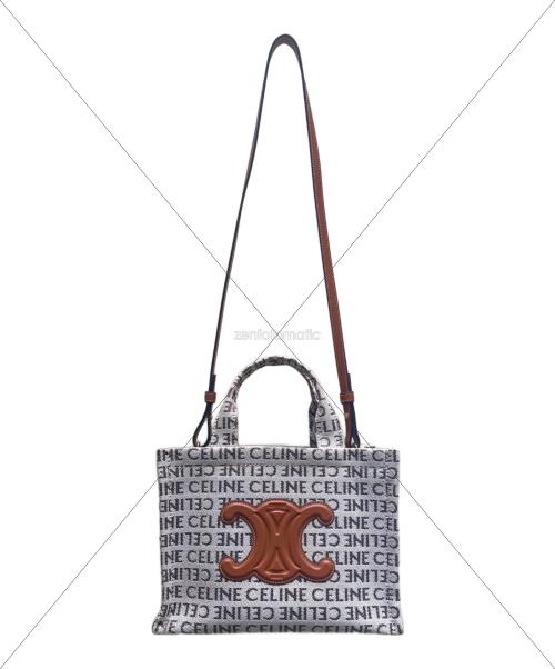 CELINE（セリーヌ）CELINE (セリーヌ) スモールカバタイスキャンバス サイズ:スモールの古着・服飾アイテム