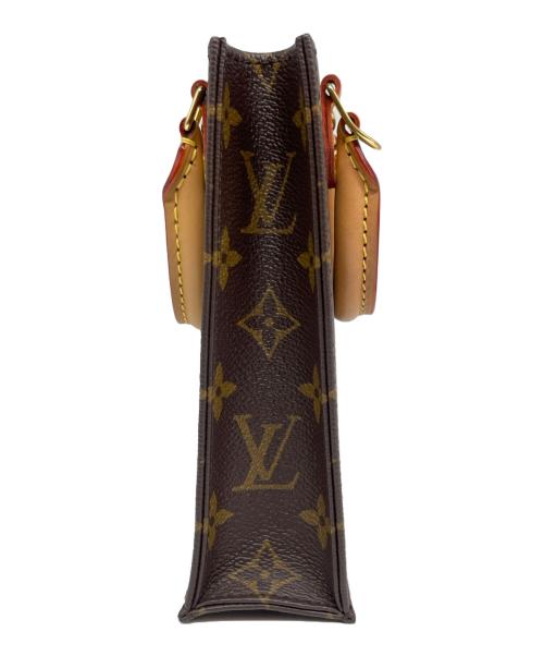 LOUIS VUITTON（ルイ ヴィトン）LOUIS VUITTON (ルイ ヴィトン) プティット・サックプラ ショルダーバッグ ブラウンの古着・服飾アイテム