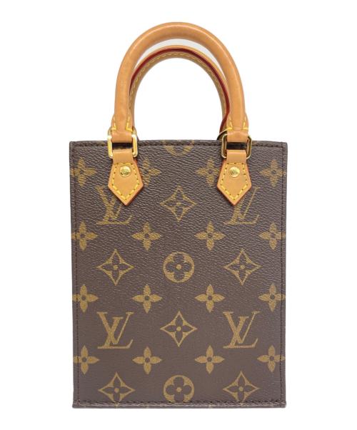 LOUIS VUITTON（ルイ ヴィトン）LOUIS VUITTON (ルイ ヴィトン) プティット・サックプラ ショルダーバッグ ブラウンの古着・服飾アイテム