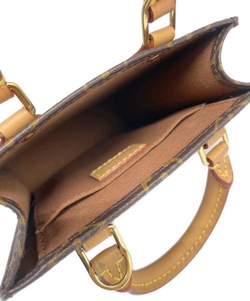 LOUIS VUITTON（ルイ ヴィトン）LOUIS VUITTON (ルイ ヴィトン) プティット・サックプラ ショルダーバッグ ブラウンの古着・服飾アイテム