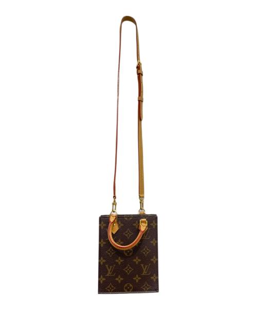 LOUIS VUITTON（ルイ ヴィトン）LOUIS VUITTON (ルイ ヴィトン) プティット・サックプラ ショルダーバッグ ブラウンの古着・服飾アイテム