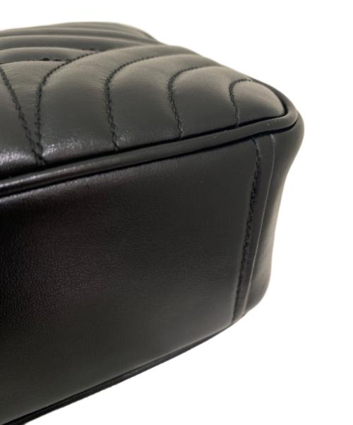 PRADA（プラダ）PRADA (プラダ) ダイアグラムチェーンショルダーバッグ ブラックの古着・服飾アイテム