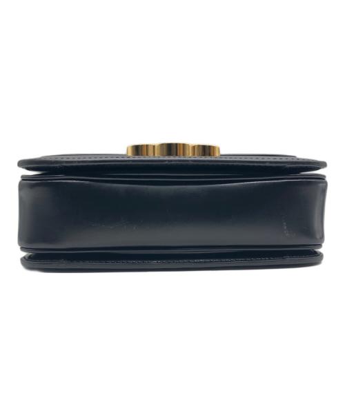 CELINE（セリーヌ）CELINE (セリーヌ) ティーン トリオンフバッグ ブラック×ゴールド金具の古着・服飾アイテム