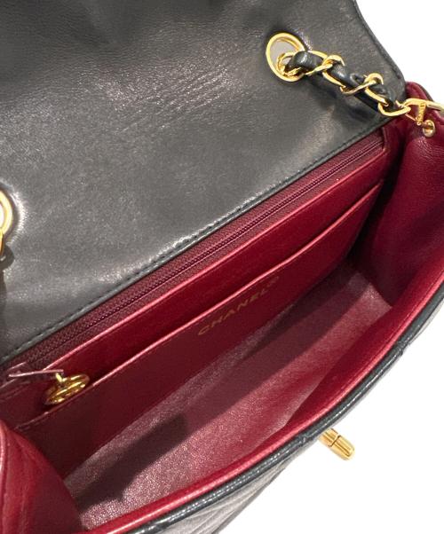 CHANEL（シャネル）CHANEL (シャネル) ダイアナフラップチェーンショルダーバッグ ブラックの古着・服飾アイテム