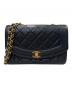 CHANEL（シャネル）の古着「ダイアナフラップチェーンショルダーバッグ」｜ブラック