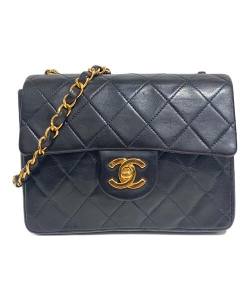 CHANEL（シャネル）CHANEL (シャネル) ミニマトラッセ チェーンショルダーバッグ ブラックの古着・服飾アイテム