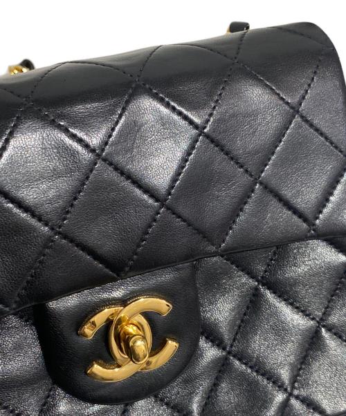 CHANEL（シャネル）CHANEL (シャネル) ミニマトラッセ チェーンショルダーバッグ ブラックの古着・服飾アイテム