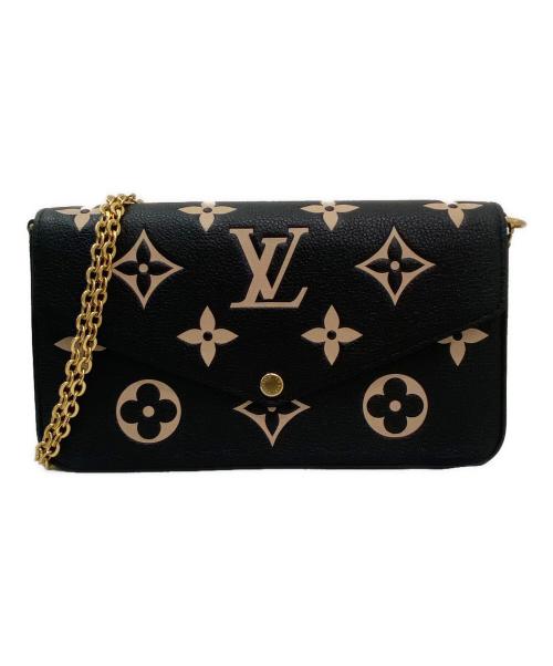 LOUIS VUITTON（ルイ ヴィトン）LOUIS VUITTON (ルイ ヴィトン) ポシェット・フェリシー ブラックの古着・服飾アイテム