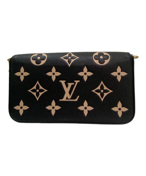 LOUIS VUITTON（ルイ ヴィトン）LOUIS VUITTON (ルイ ヴィトン) ポシェット・フェリシー ブラックの古着・服飾アイテム
