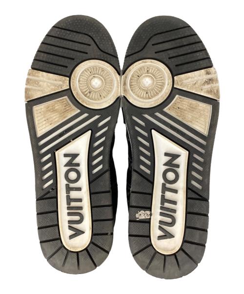 LOUIS VUITTON（ルイ ヴィトン）LOUIS VUITTON (ルイ ヴィトン) LVトレイナーラインスニーカー ホワイト×ブラック サイズ:9の古着・服飾アイテム