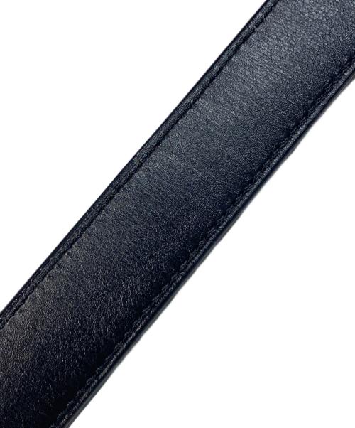 GOYARD（ゴヤール）GOYARD (ゴヤール) レザーベルト ブラウン×ブラック サイズ:90の古着・服飾アイテム