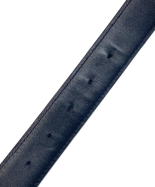 GOYARD（ゴヤール）GOYARD (ゴヤール) レザーベルト ブラウン×ブラック サイズ:90の古着・服飾アイテム