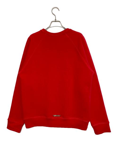 CHROME HEARTS（クロムハーツ）CHROME HEARTS (クロムハーツ) Y NOT セメタリークロスロゴスウェット レッド サイズ:Mの古着・服飾アイテム