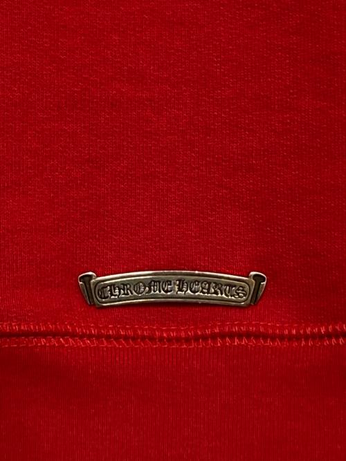 CHROME HEARTS（クロムハーツ）CHROME HEARTS (クロムハーツ) Y NOT セメタリークロスロゴスウェット レッド サイズ:Mの古着・服飾アイテム