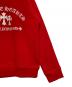 中古・古着 CHROME HEARTS (クロムハーツ) Y NOT セメタリークロスロゴスウェット レッド サイズ:M：200000円