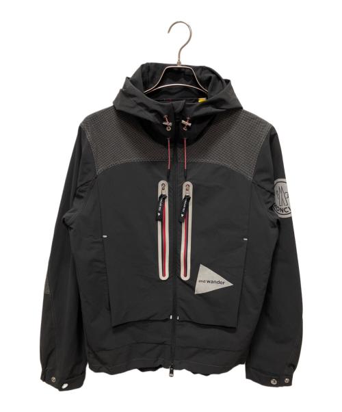 MONCLER GENIUS（モンクレール ジーニアス）MONCLER GENIUS (モンクレール ジーニアス) and wander (アンドワンダー) ITABASHI/マウンテンパーカー ブラック サイズ:2の古着・服飾アイテム