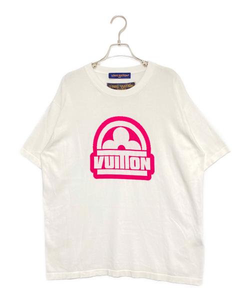 LOUIS VUITTON（ルイ ヴィトン）LOUIS VUITTON (ルイ ヴィトン) コットンショートスリーブクルーネック ホワイト サイズ:XLの古着・服飾アイテム
