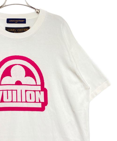 LOUIS VUITTON（ルイ ヴィトン）LOUIS VUITTON (ルイ ヴィトン) コットンショートスリーブクルーネック ホワイト サイズ:XLの古着・服飾アイテム