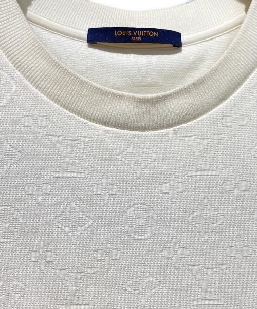 LOUIS VUITTON（ルイ ヴィトン）LOUIS VUITTON (ルイ ヴィトン) モノグラム総柄ポケットTシャツ アイボリー サイズ:Lの古着・服飾アイテム