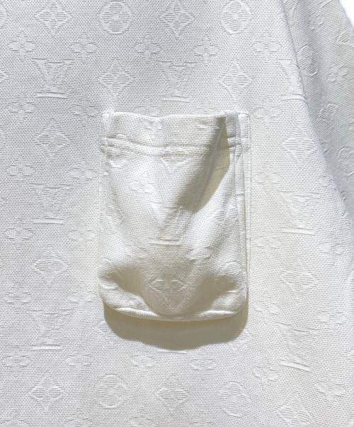 LOUIS VUITTON（ルイ ヴィトン）LOUIS VUITTON (ルイ ヴィトン) モノグラム総柄ポケットTシャツ アイボリー サイズ:Lの古着・服飾アイテム